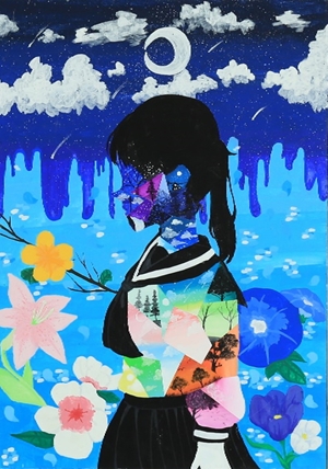 「宇宙（そら）のカケラ」松山 未羽