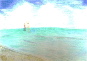「海と空」上山 奈々