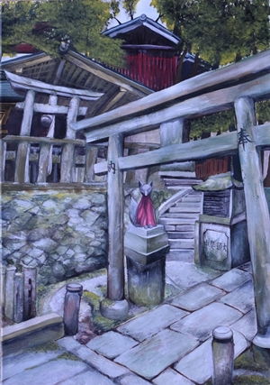 「稲荷大社」石川 花音
