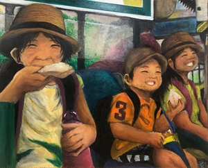 「出発」藤本 茜