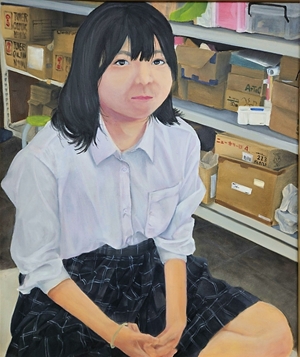 「自画像」森川 夏緋